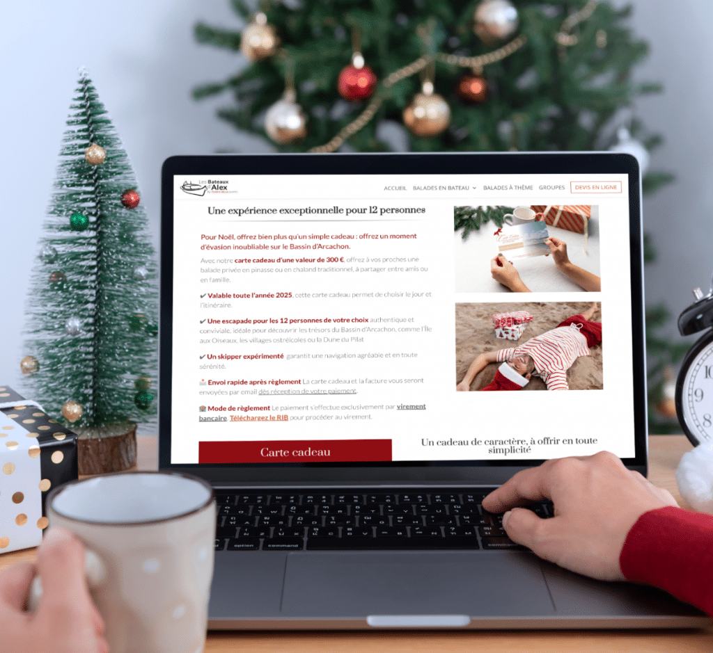 Pour Noël, offrez bien plus qu’un simple cadeau : offrez une carte cadeau pour une balade en bateaux sur le Bassin d'Arcachon